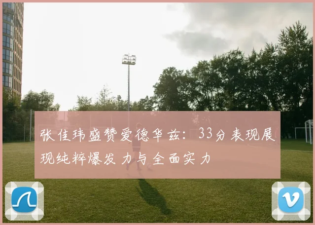 张佳玮盛赞爱德华兹：33分表现展现纯粹爆发力与全面实力